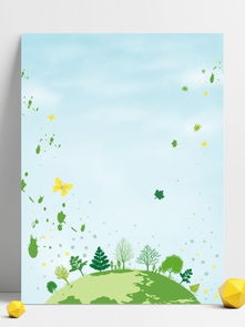 綠色環(huán)保背景卡通店鋪背景圖片免費下載 千圖網(wǎng)